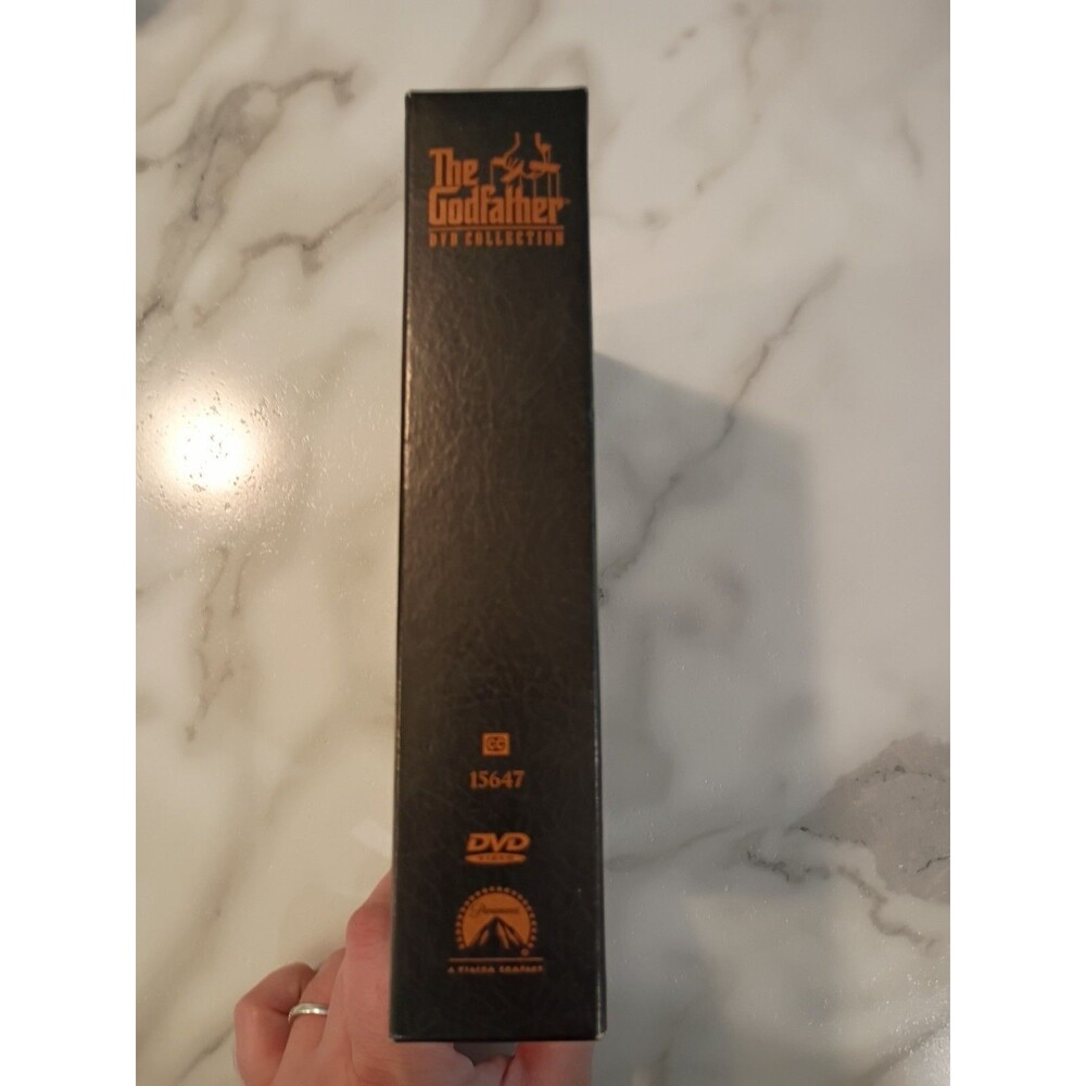 The Godfather DVD Collection (DVD, 2001) Boxed Set All Three Films - Pre-owned